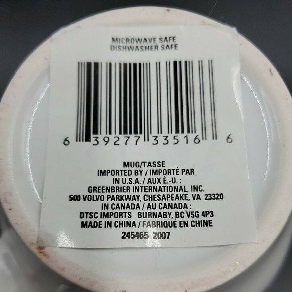 COPY - Royal Norfolk Snowman Mug 20 oz Set of Two - Picture 6 of 6